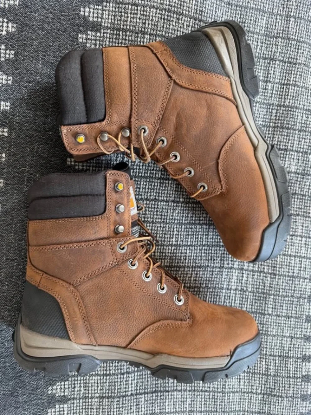 NEW SIZE 8.5 Carhartt Men’s CME8047 Ground Force 8’’ waterproof soft toe boot